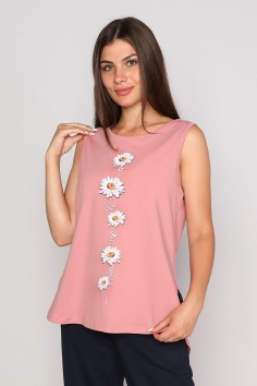 Майка "Амелия" (пудровый) №М-М-054 (4П/117)
