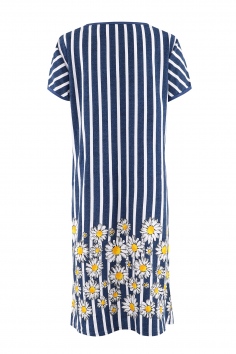 Платье "Синегорье" (большие размеры) №НТ-П-01102 (3П/504)