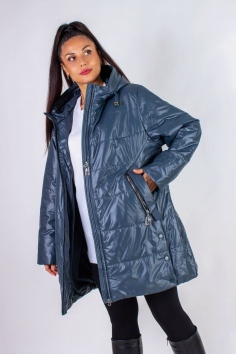 Демисезонная куртка Лайт, большие размеры, арт. - синий №Н-332