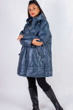Демисезонная куртка Лайт, большие размеры, арт. - синий №Н-332