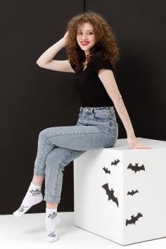 Носки женские Ведьма (набор 2 пары) - белый