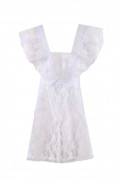 Фартук школьный (белый) №ДТ3004 (17/210)