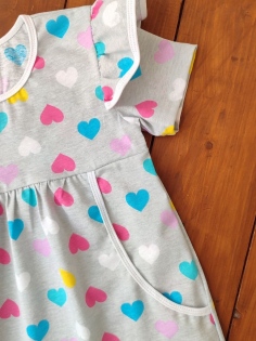 Платье ЛАДА кулирка КР - сердца №Н-33060