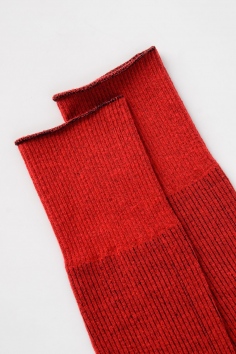 Гольфы женские Ретро (набор 2 пары) - красный