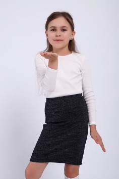 Юбка детская - синий №Н-80043