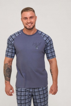 Костюм мужской 063 - серый