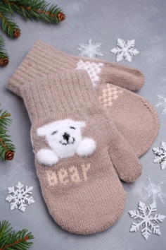 Варежки детские (начёс) №Д929-1 (18м/208)