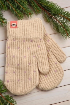 Варежки детские (начёс) №Д822 (18м/208)