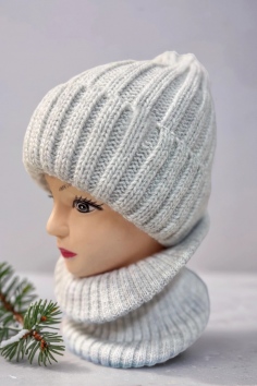 Комплект (шапка+снуд) №ВУ029478