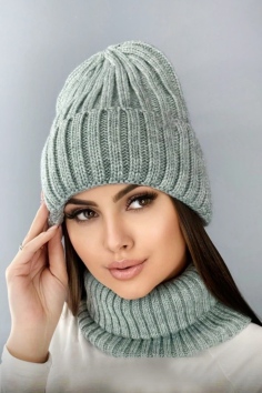 Комплект (шапка+снуд) №ВУ029480