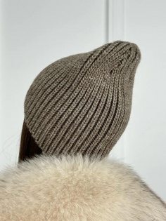 Шапка - шоколад №Н-60366