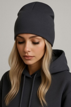 Шапка Арт. 001 - серый