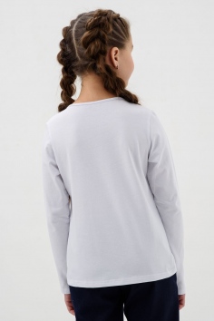 Мимоза блузка длинный рукав - белый