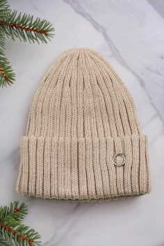 Шапка женская (двойная на флисе) №ВУ02339-2 (18м/415)