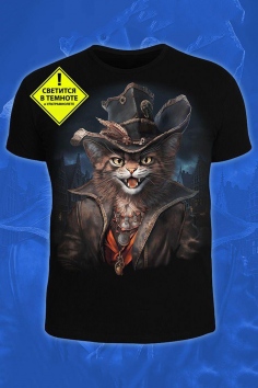 Футболка мужская светящаяся №СФ14-1894