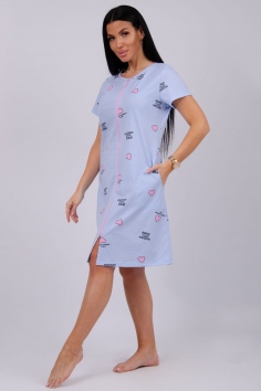 Халат Красотка - сердечки